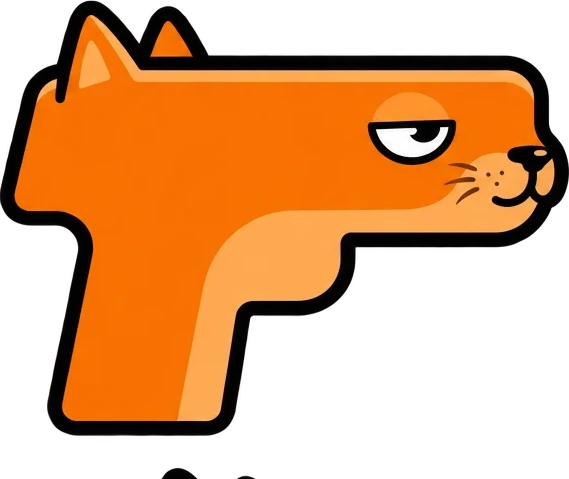 The standard cat-gun shape